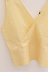 BASERANGE 25 Autumn/Winter Garlin Top Vest BAS-TSGA-FL-AU25-ANA YELLOW